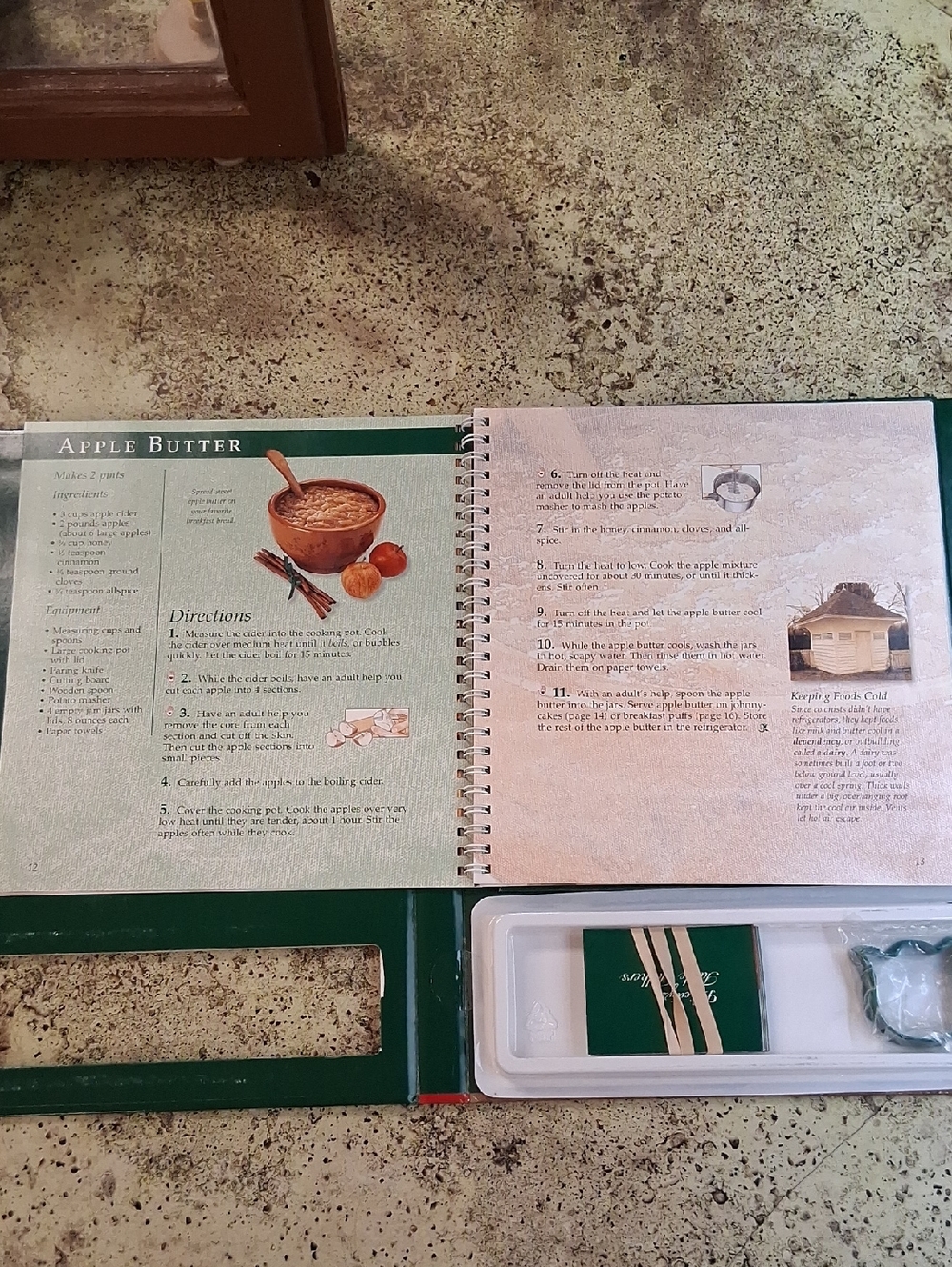 American Girl Felicity's Cooking Studio Kids' Play Kit Homeschool - Picture 10 of 16